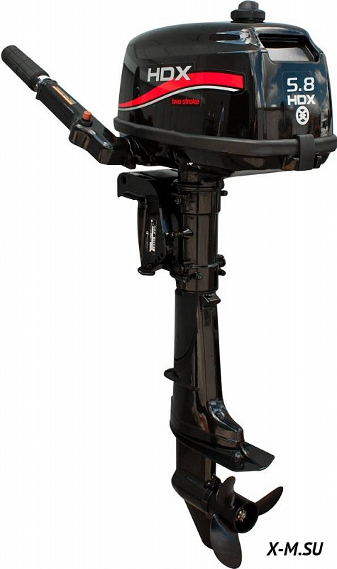 Лодочный мотор 2-х тактный HDX R series T 5,8 BMS в Чебоксарах