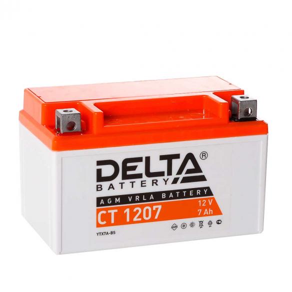 Аккумулятор Delta CT 1207 (12V / 7Ah) в Чебоксарах