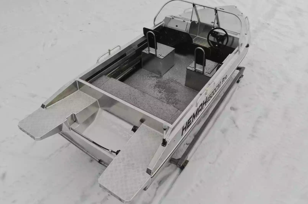 Алюминиевый катер Neman-450 DCM PRO в Чебоксарах