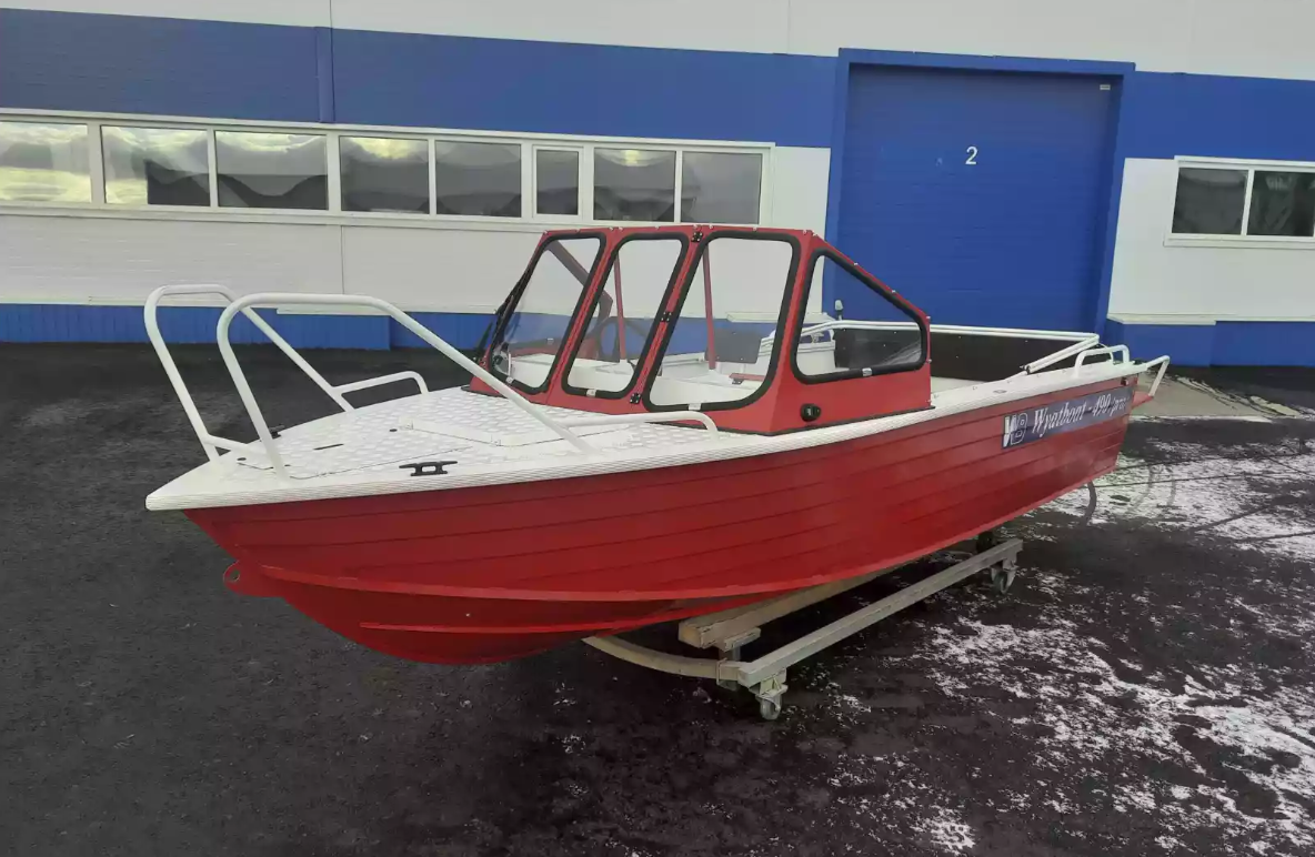 Алюминиевый катер Wyatboat-490 DCM Pro в Чебоксарах