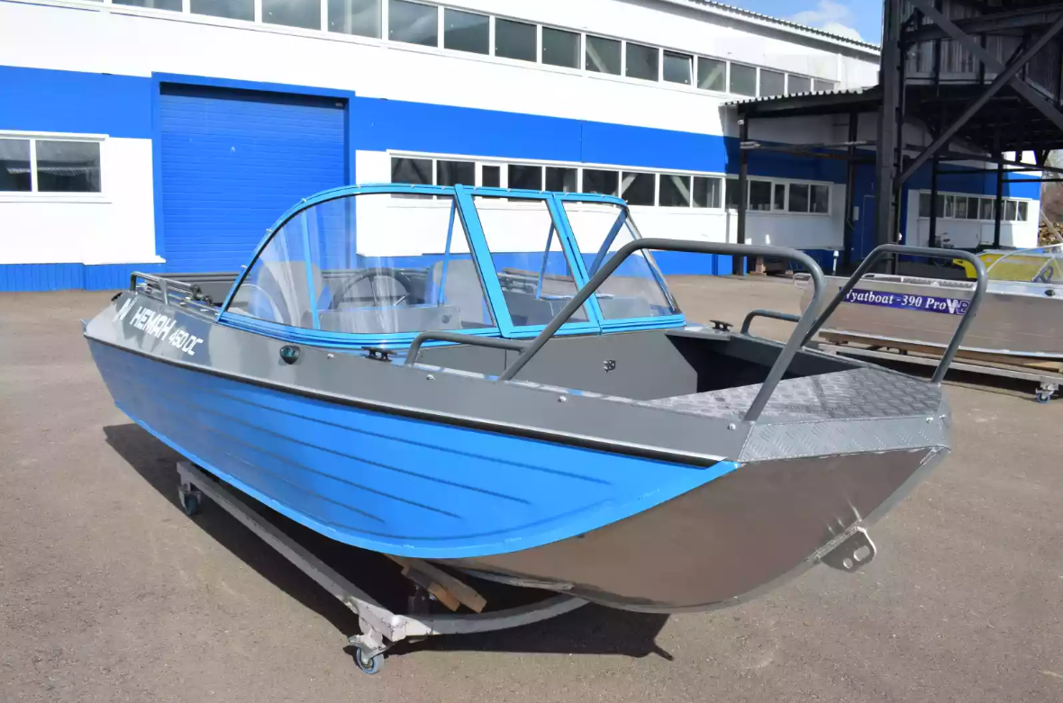 Алюминиевый катер Неман-450 DC в Чебоксарах