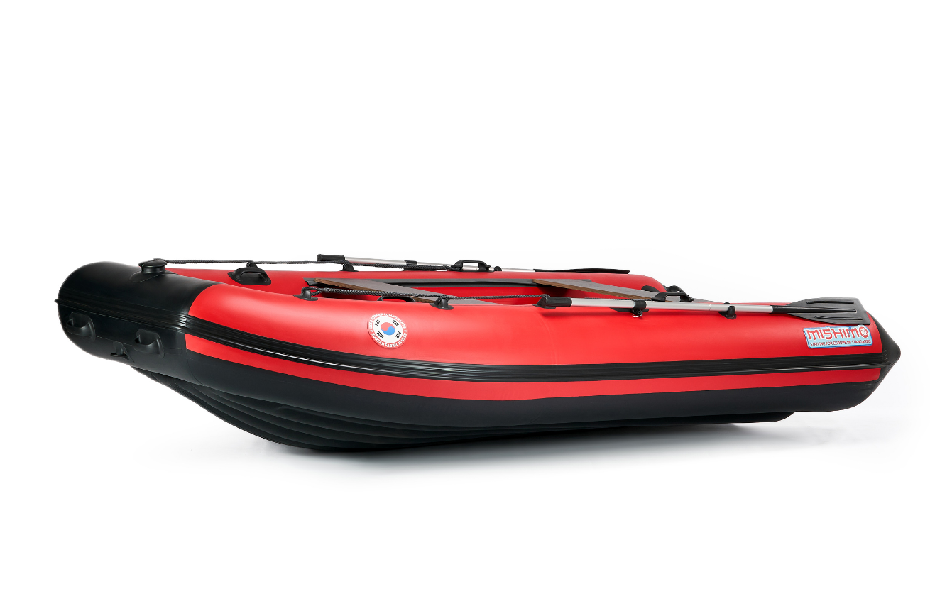 КОМПЛЕКТ ЛОДКА MISHIMO RAPID 380 + ЛОДОЧНЫЙ МОТОР MARLIN MP 9.9 (20) AMHS PROLINE FORCE в Чебоксарах