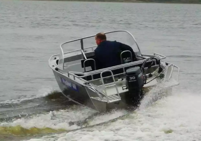 Алюминиевый катер Wyatboat-460 DCM в Чебоксарах