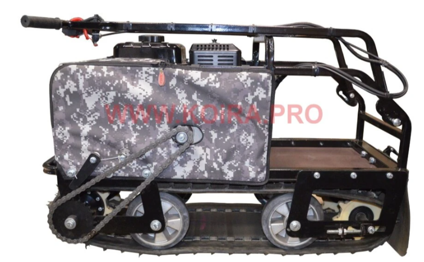 Мини мотобуксировщик КОЙРА "Вжик" (107 см) 7 л/с с ручным стартером в Чебоксарах