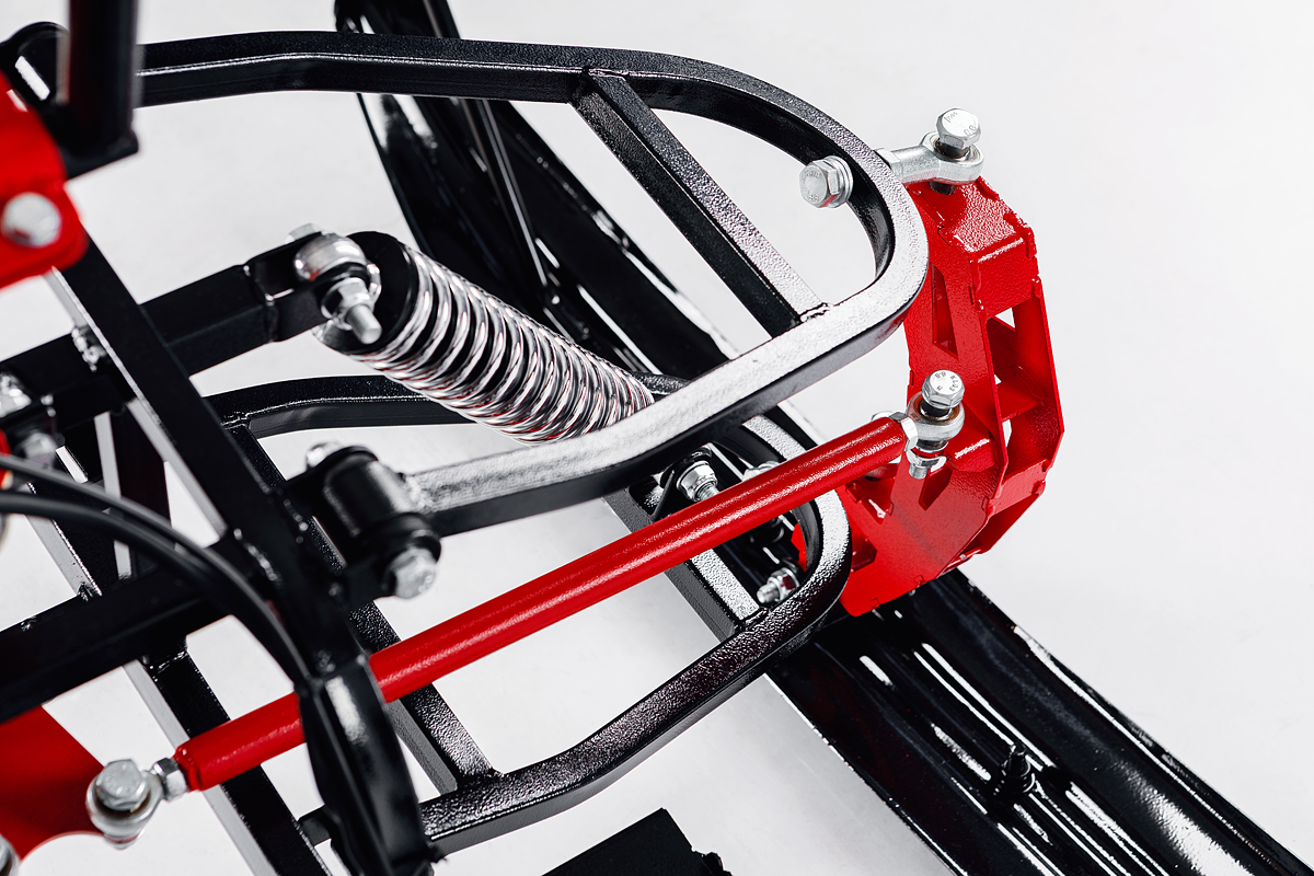 Лыжный модуль IKUDZO с подогревом ручек пластиковые лыжи в Чебоксарах