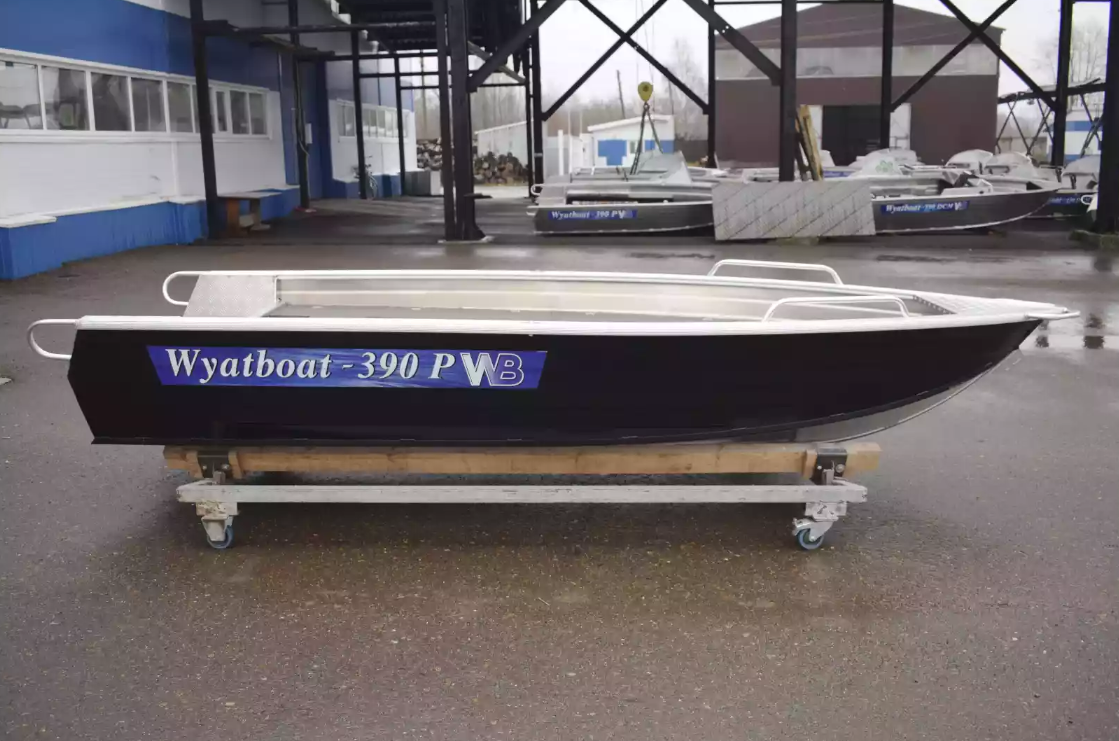 Алюминиевая лодка Wyatboat-390РМ в Чебоксарах