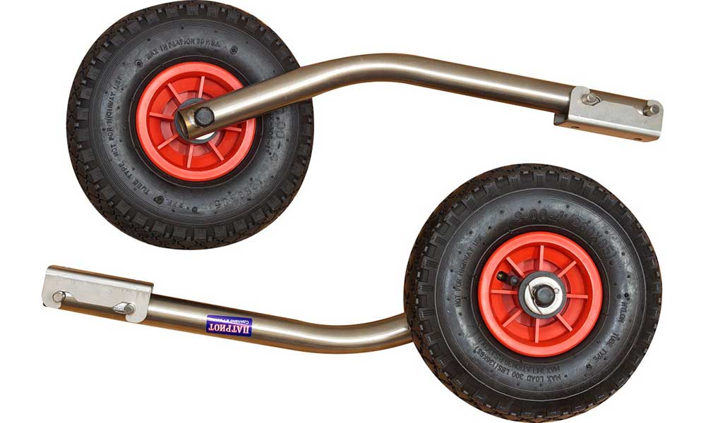 Транцевые колеса модульные удлиненные из нержавеющей стали в Чебоксарах