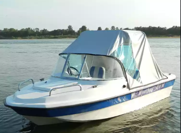 Стеклопластиковый катер Wyatboat-430 M (тримаран) в Чебоксарах