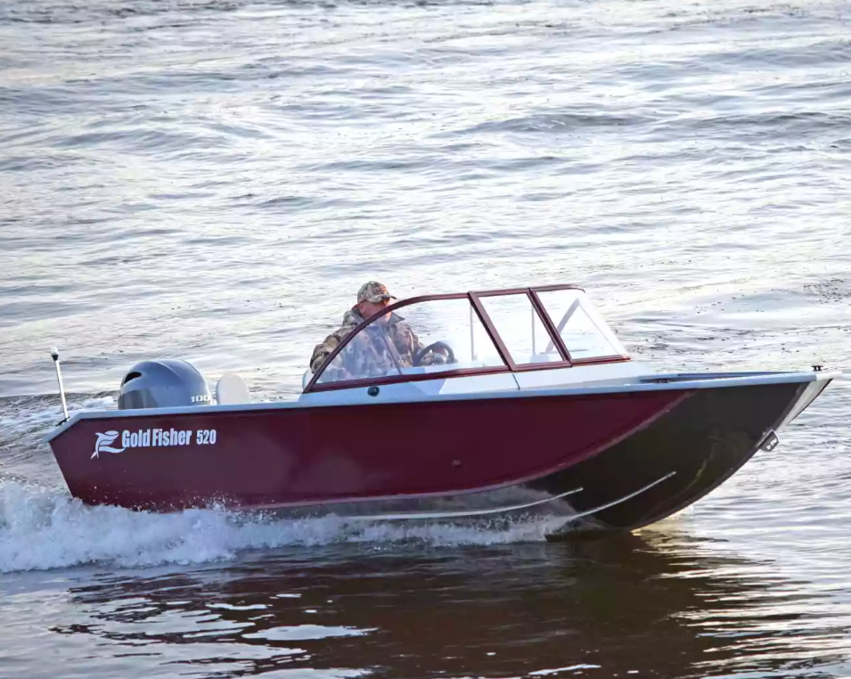 Алюминиевый катер Gold Fisher 520 DCM FISH в Чебоксарах
