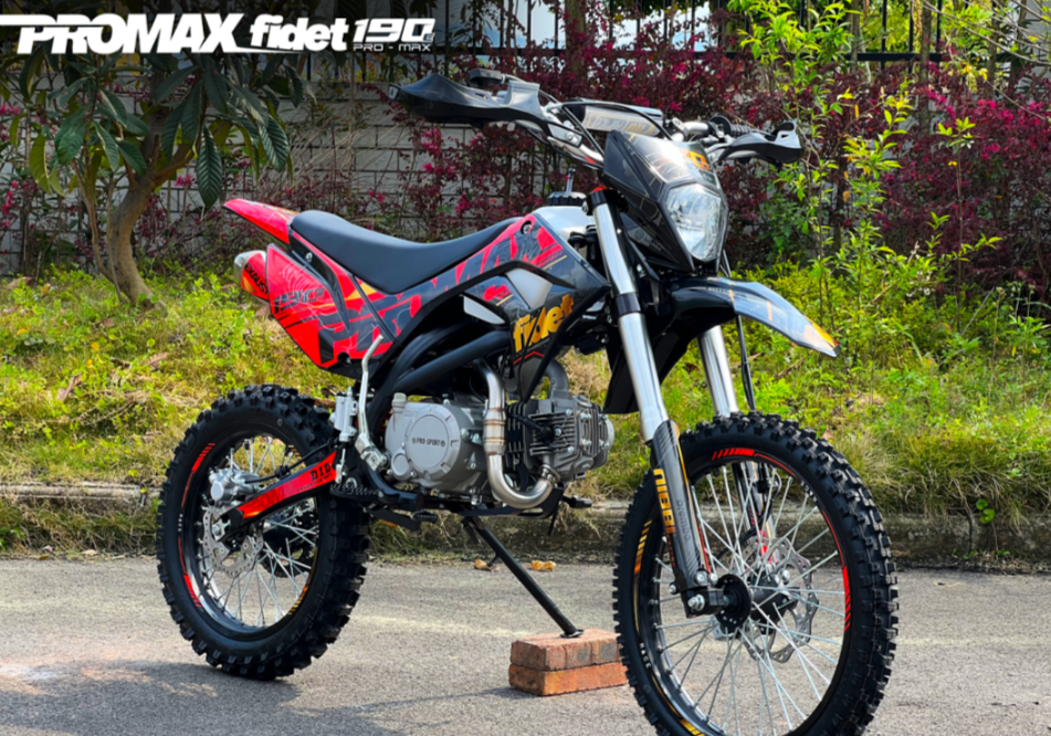 Мотоцикл (питбайк) PROMAX FIDET (ФАЙДЕТ) 190E MAX PRO LUX 19/16 в Чебоксарах