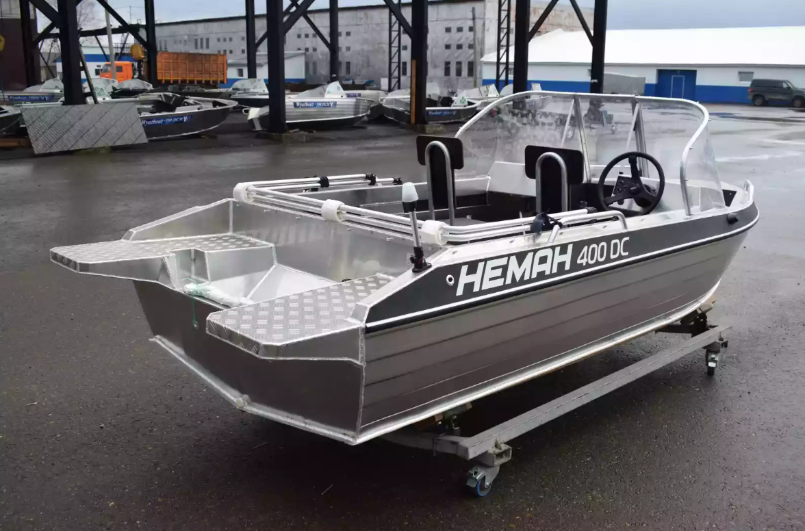 Алюминиевый катер Neman-400 DC в Чебоксарах