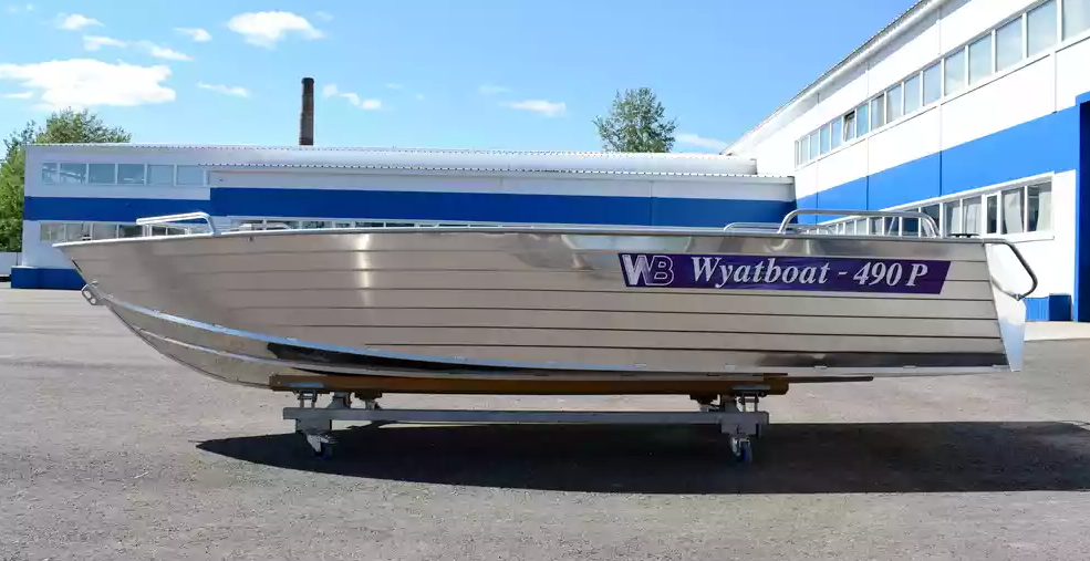Алюминиевая лодка Wyatboat-490 P в Чебоксарах