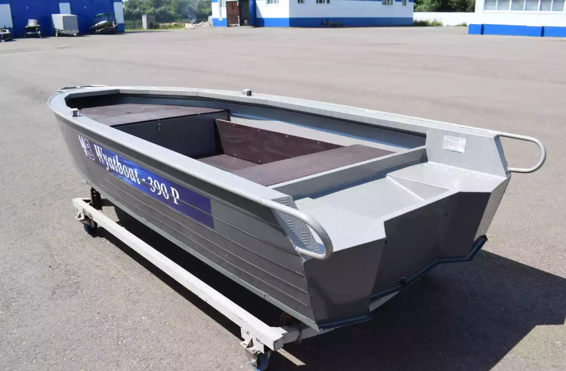 Алюминиевая лодка Wyatboat-390Р Fish в Чебоксарах