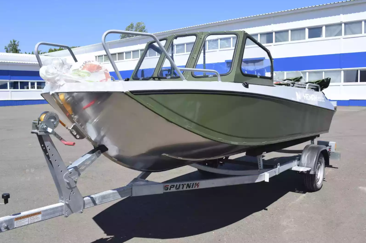 Алюминиевый катер Неман-500 DC Pro в Чебоксарах