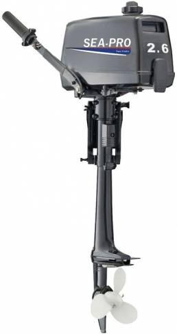 Лодочный мотор SEA-PRO Т 2.6S c газом на румпеле в Чебоксарах