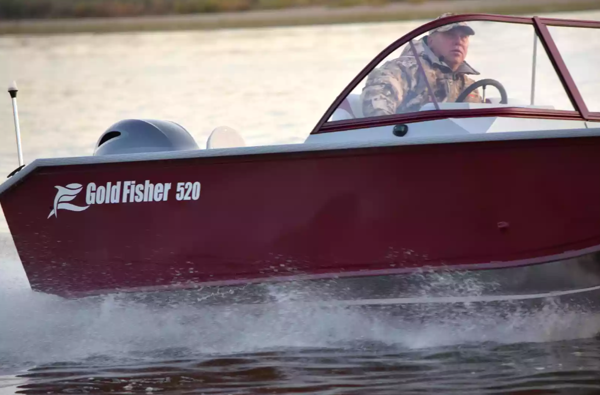 Алюминиевый катер Gold Fisher 520 DCM FISH в Чебоксарах