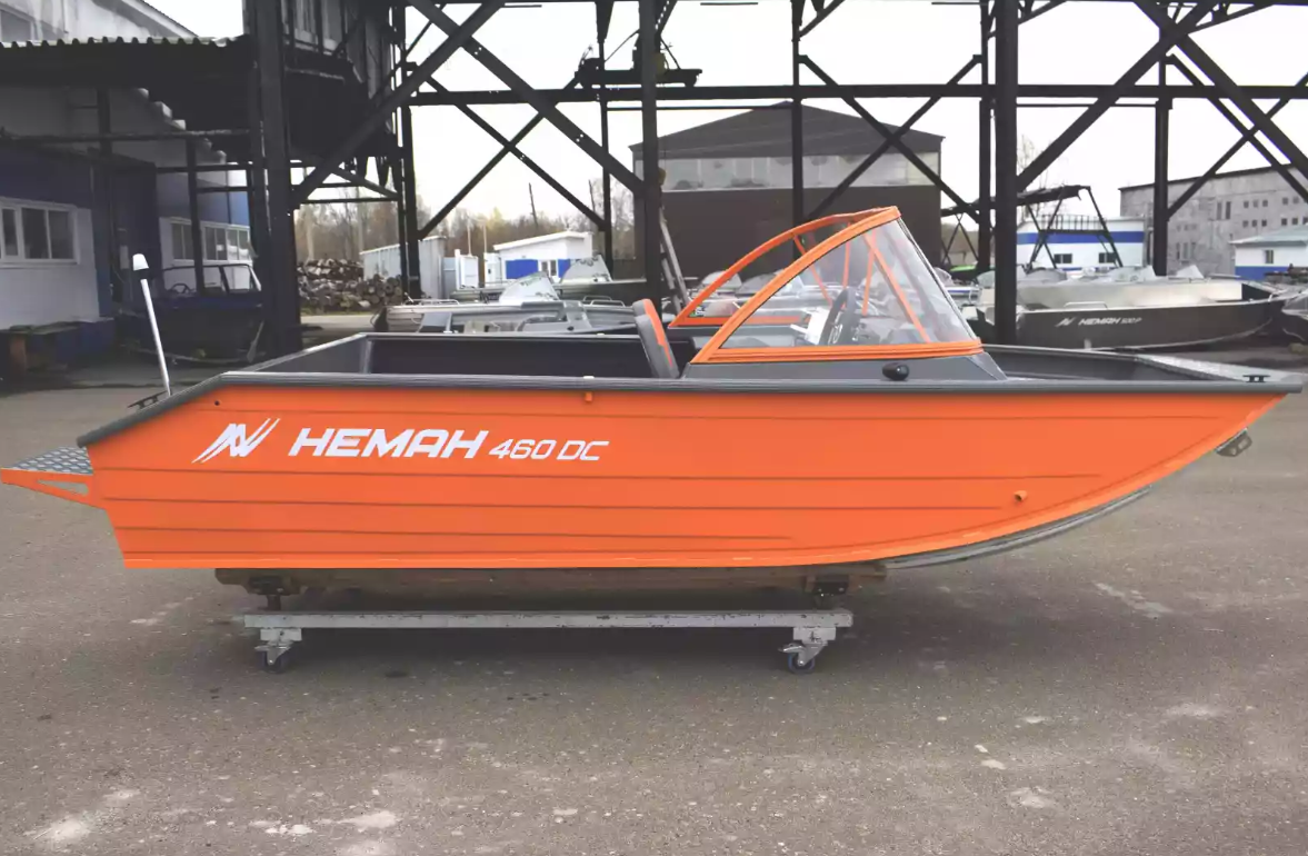 Алюминиевый катер Неман-480 DCM FISH в Чебоксарах