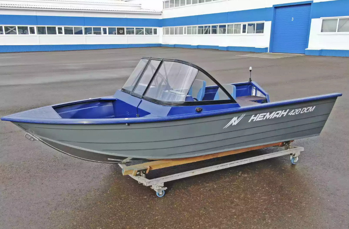 Алюминиевый катер Неман-420 DCM в Чебоксарах