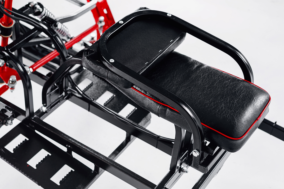 Лыжный модуль IKUDZO с подогревом ручек пластиковые лыжи в Чебоксарах