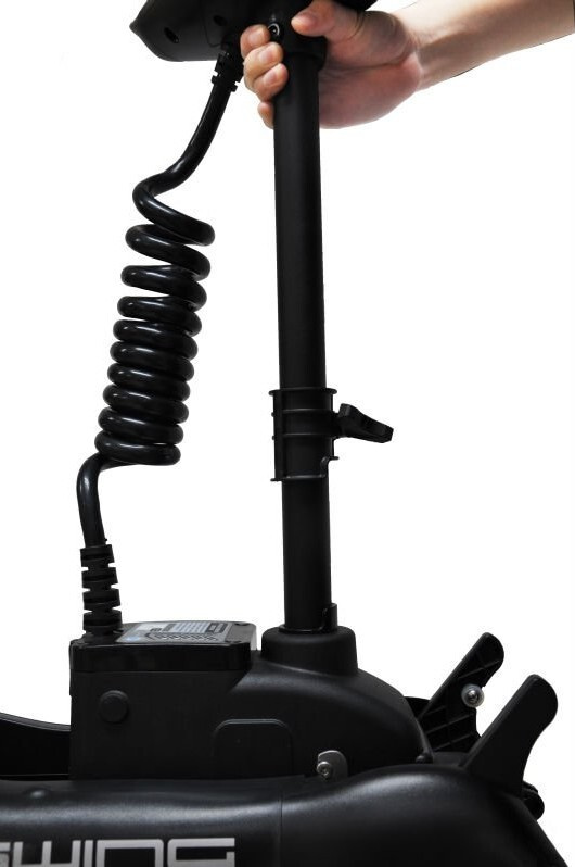 Лодочный электромотор якорь Haswing Cayman B, GPS, 12V, 55Lbs, нога 137 мм в Чебоксарах