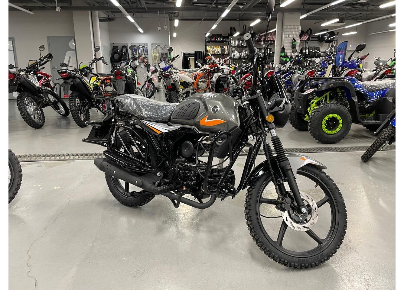 Мопед VMC NOVA 49сс (125сс) Led Full, дисковый тормоз, RKB RATO с баланс. валом, сигнализация в Чебоксарах