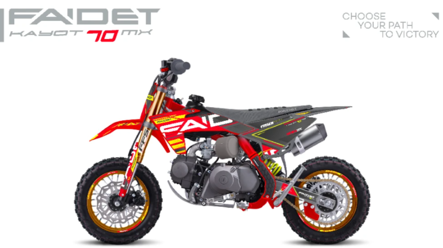 Питбайк FAIDET KAYOT 70 12/10 в Чебоксарах