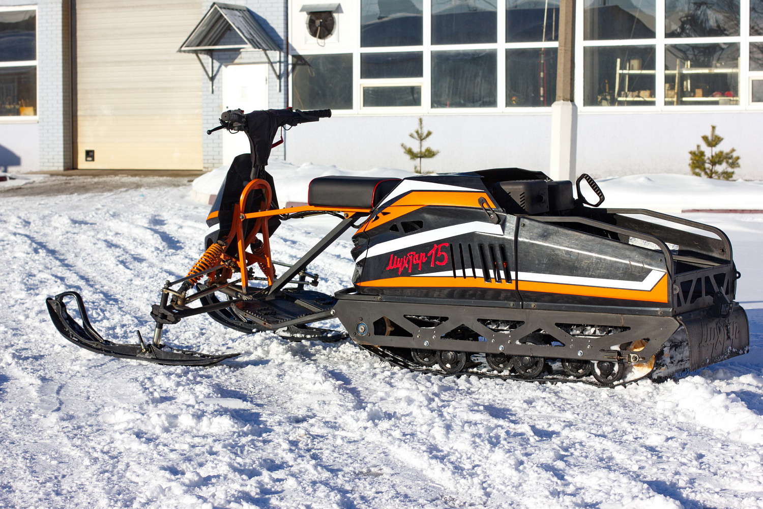 Мотобуксировщик IRBIS Мухтар 15 с лыжным модулем в комплекте в Чебоксарах