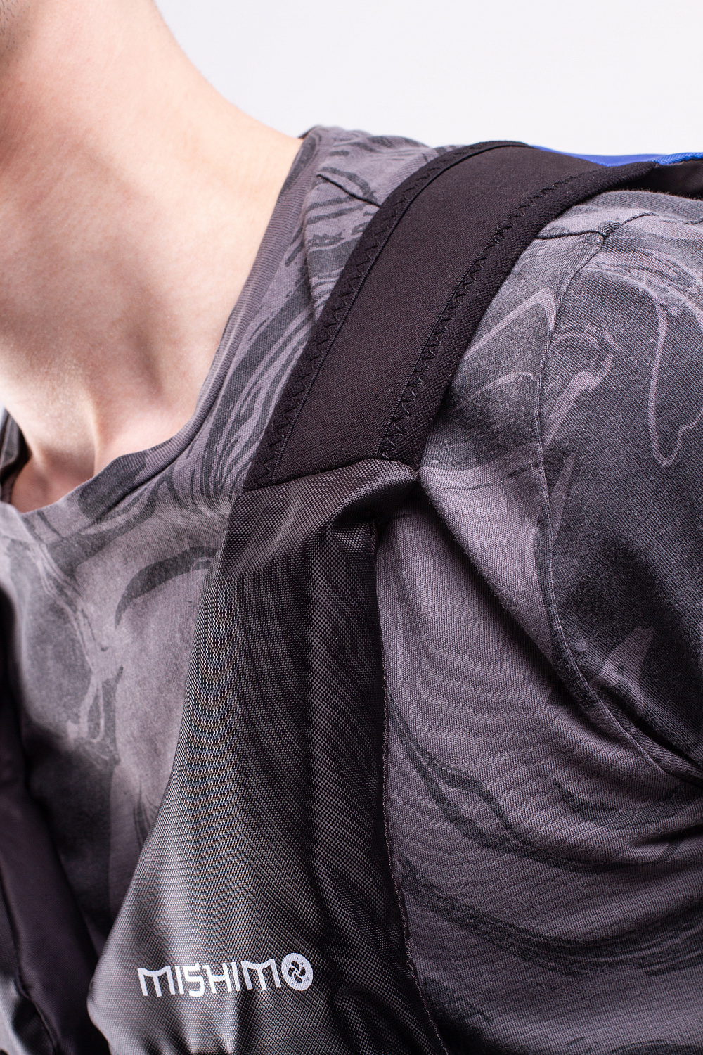 Жилет спасательный MISHIMO PRO Премиум качества Черно-синий в Чебоксарах