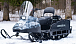 Миниснегоход Бурлак Егерь Экспедитор 15 л.с. , реверс, тормоз, капот белый в Чебоксарах