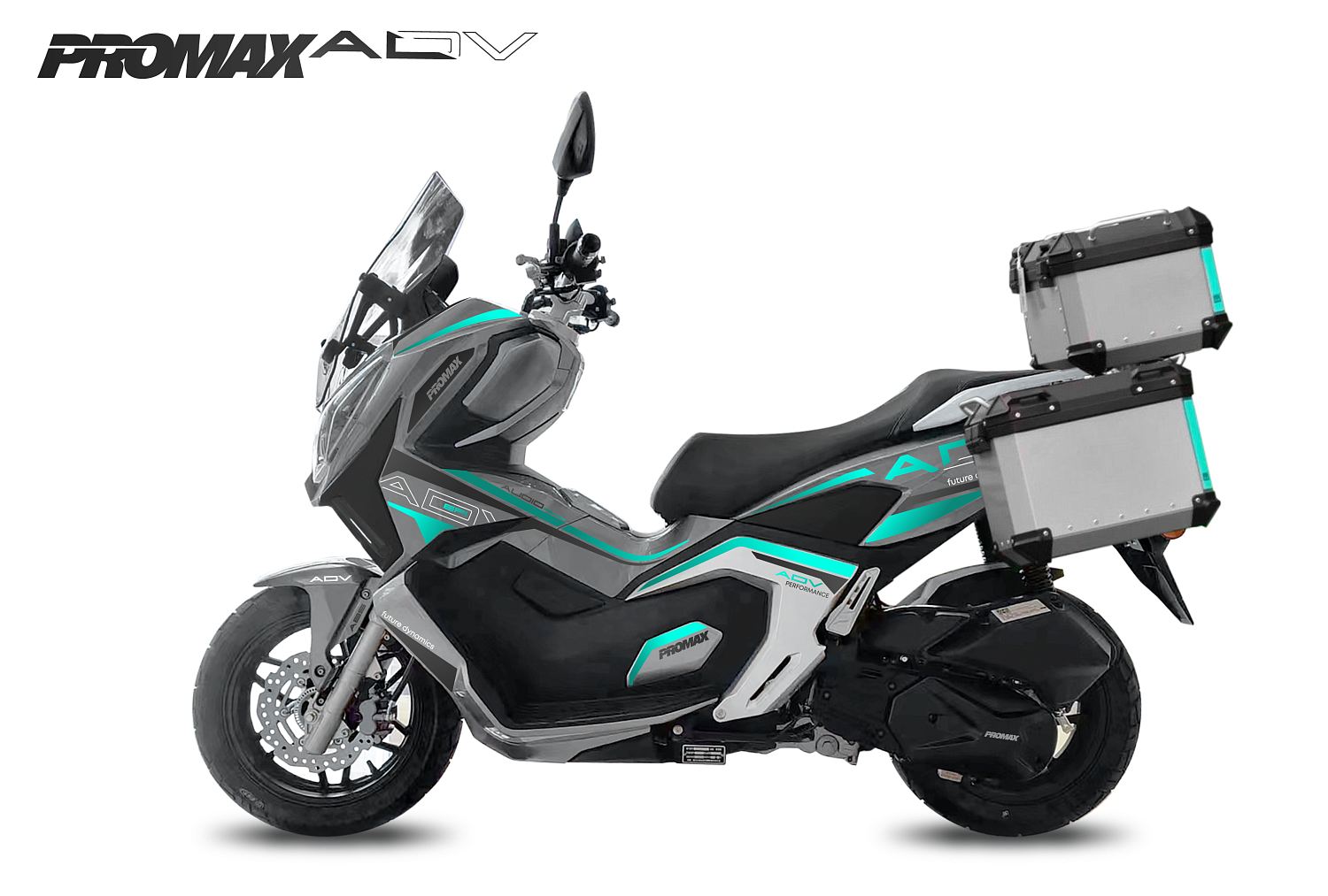 МаксиСкутер PROMAX ADV-Extra 250(49) (EFI, ABS, BOX, AUDIO) в Чебоксарах
