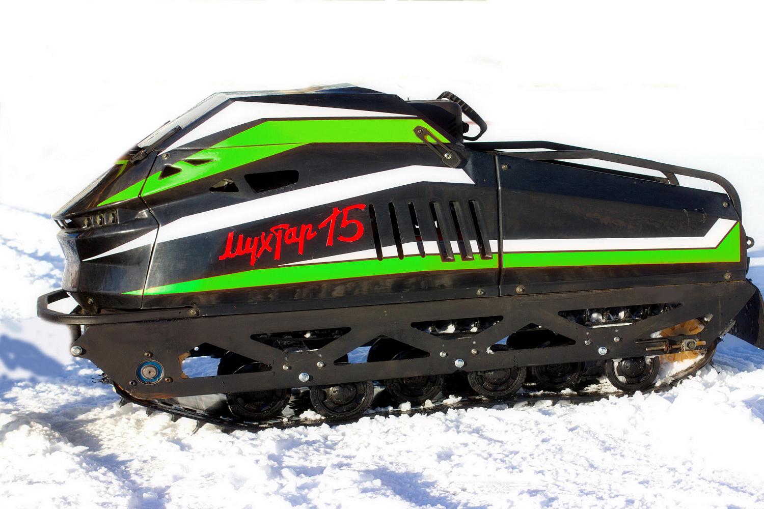 Мотобуксировщик IRBIS Мухтар 15 с лыжным модулем в комплекте в Чебоксарах