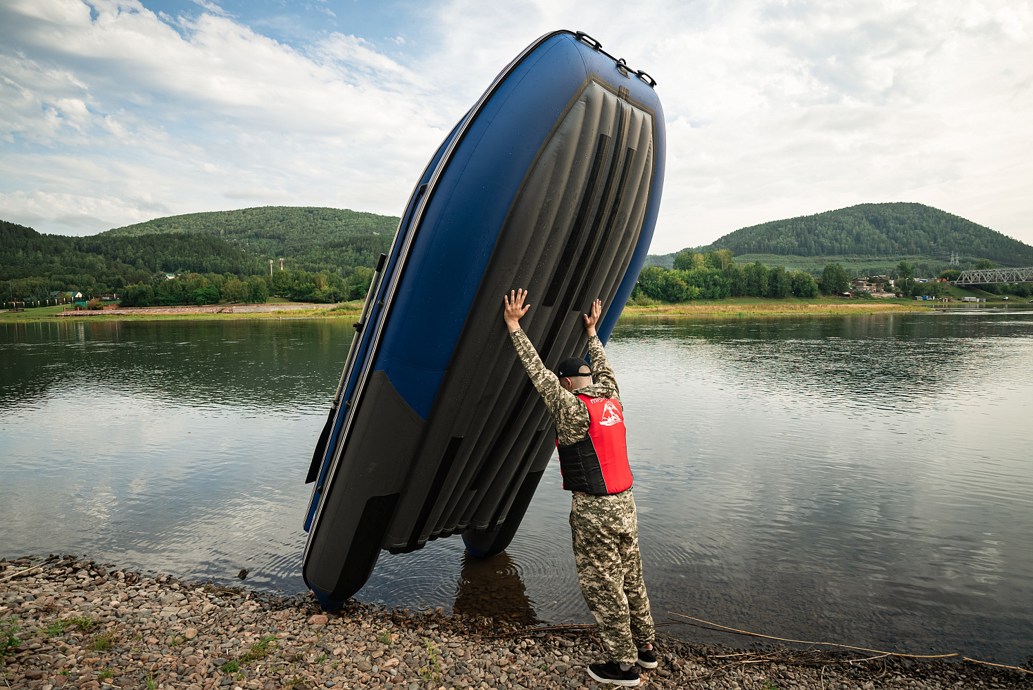 Лодка MISHIMO RIVER FJET PRO 470 под водомет в Чебоксарах