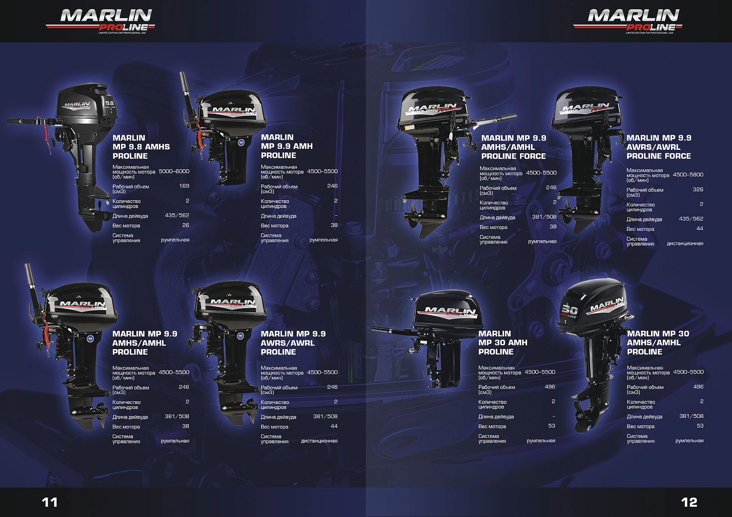 Лодочный мотор MARLIN PROLINE MP 40 AWRL в Чебоксарах