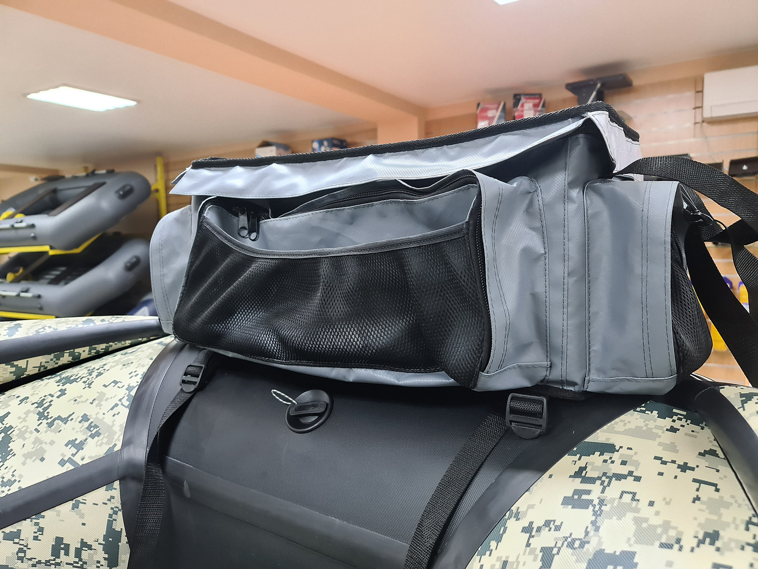 СУМКА ЛЮКС НА БАЛЛОН ДЛЯ ЛОДОК ПВХ 50Х25Х25 СМ в Чебоксарах